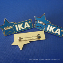 Soft Enamel Namensschild Abzeichen, Custom Organizational Badge (GZHY-SE-035)